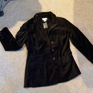 Spiegel Classic Black Velvet Blazer